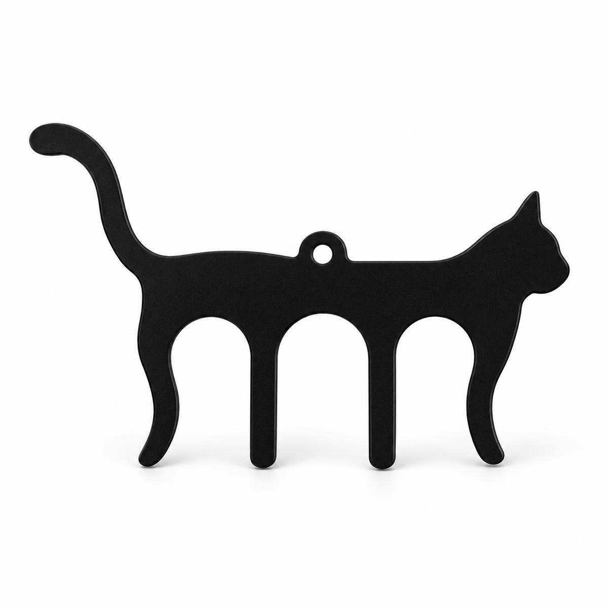 Marque-page métal Catezya chat noir mat